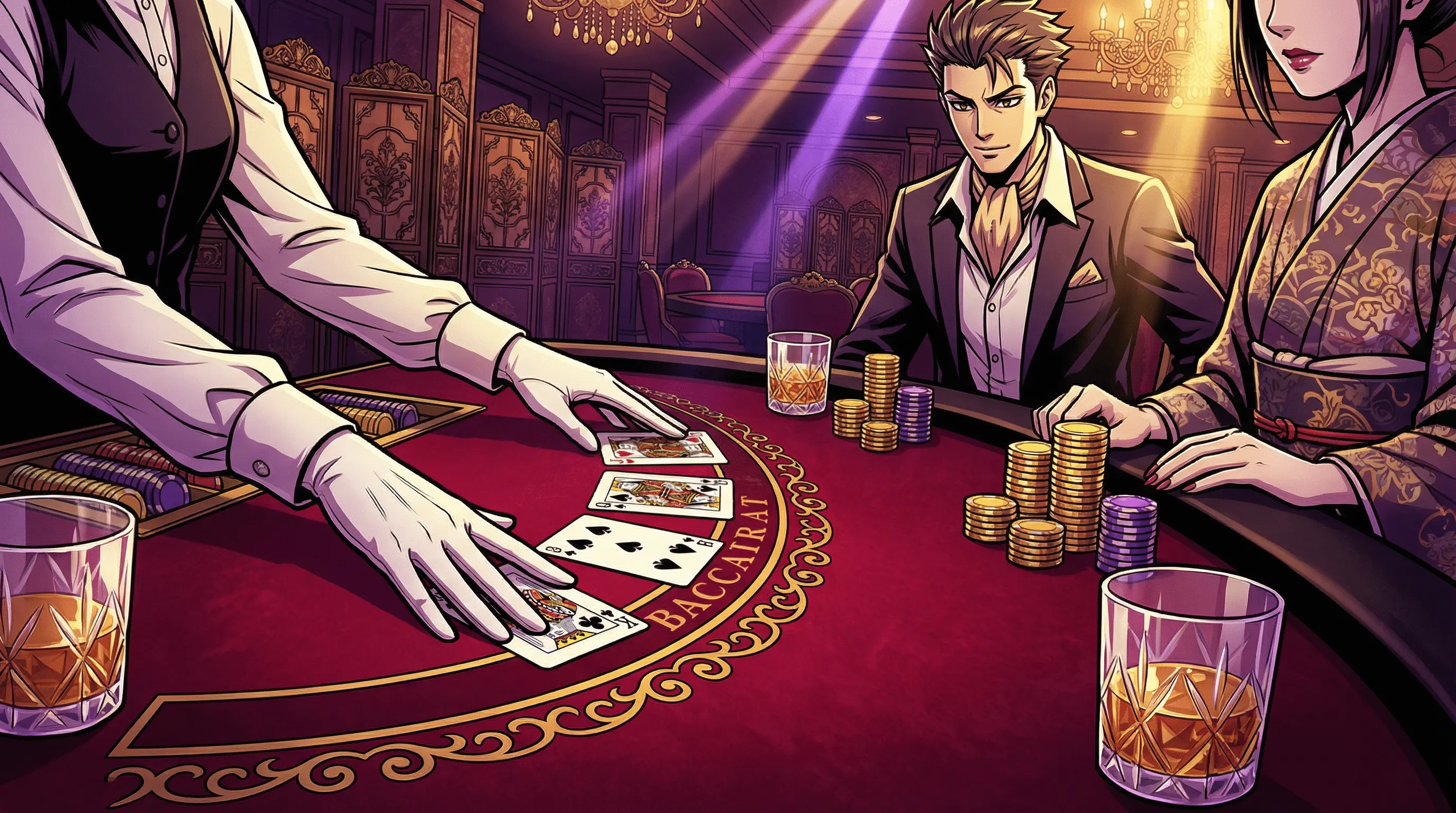 Bacará 166bet - Jogo de Bacará Online